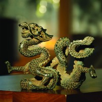 Dragon of the West Wind Sculpture/Statue by SPI Home/San Pacific Int'l 50193 725739044438  252835394162